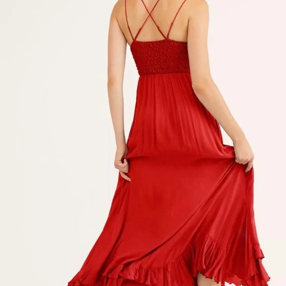 Free People Adella Maxi Dress Nwt - Picture 3 of 4